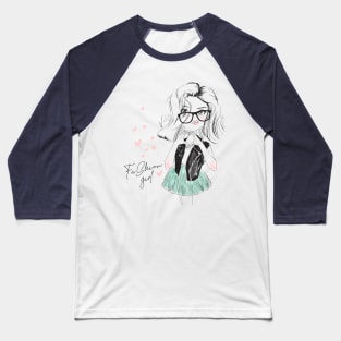 Fashion Girl Baseball T-Shirt